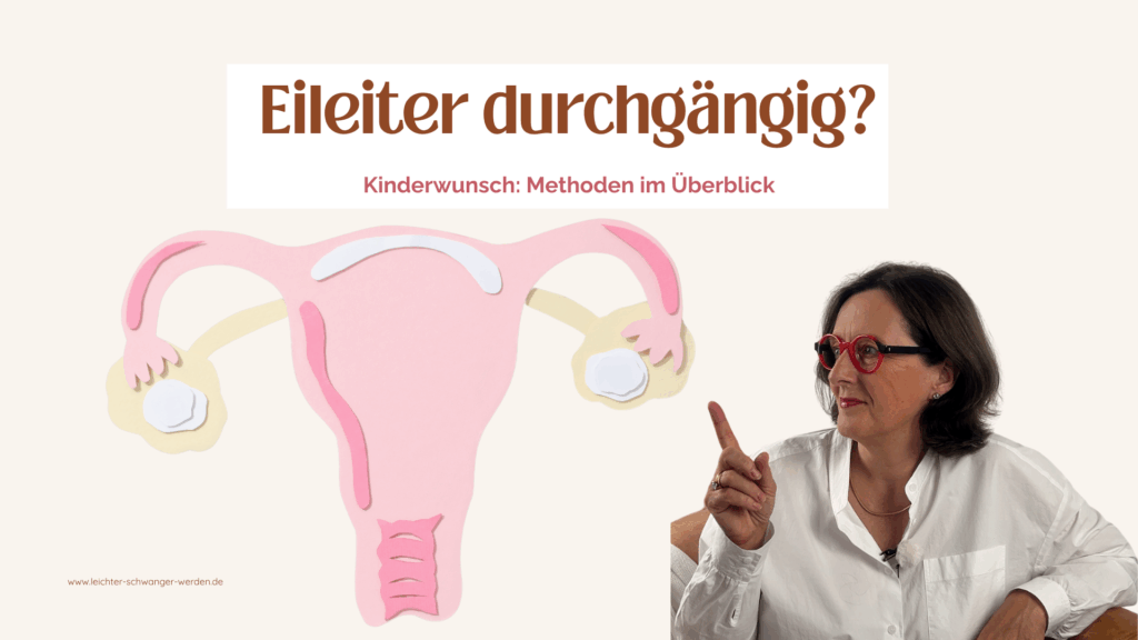 Gebärmutter und Eilleiter, Dr. med. Goesslinghoff auf Gebärmutter zeigend